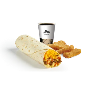 Carne Asada Steak Breakfast Burrito Meal